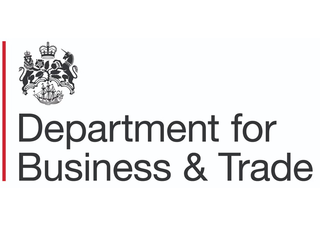 Department for business and trade logo